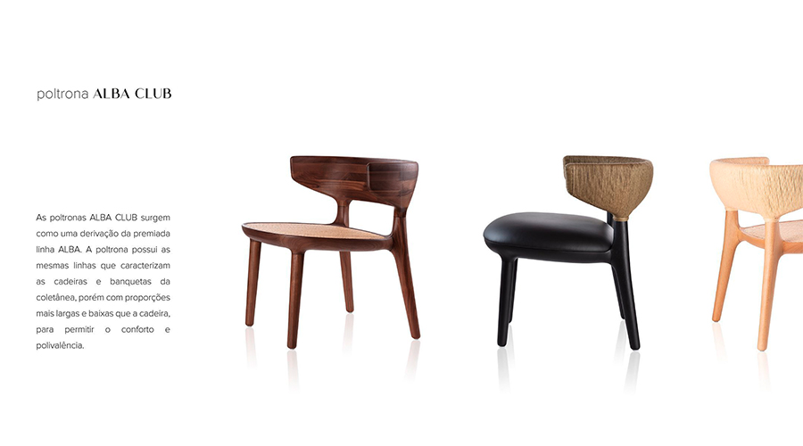 Poltronas Dunne e Alba rendem mais um IF Design Awards para Jader Almeida